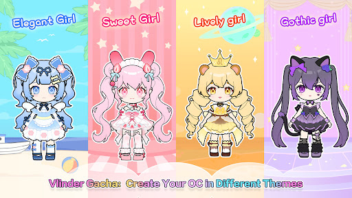 Vlinder Gacha Dressup for Kids